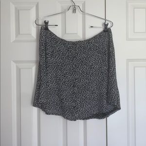 american eagle floral mini skirt